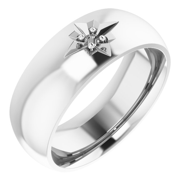 14k White Gold