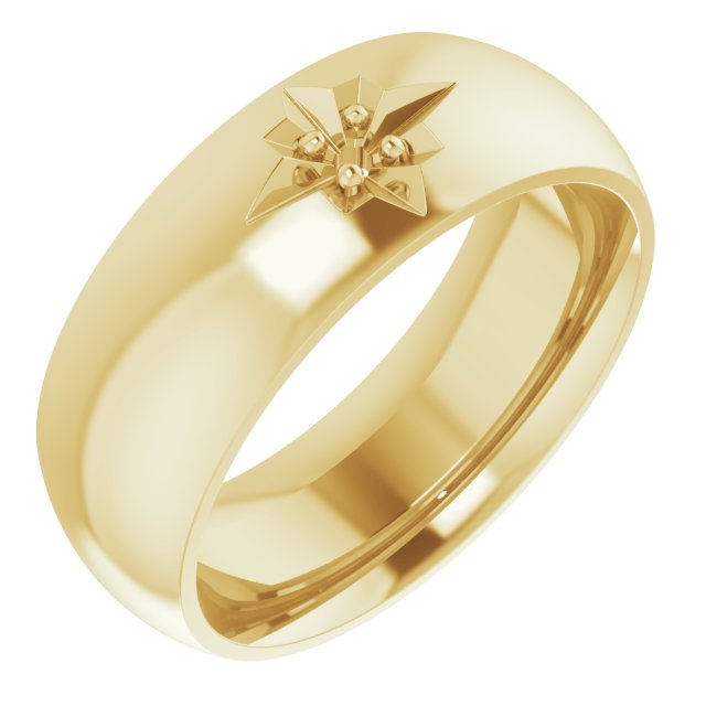 14k Yellow Gold