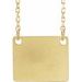 18K Yellow Gold-Plated Sterling Silver Geometric 18