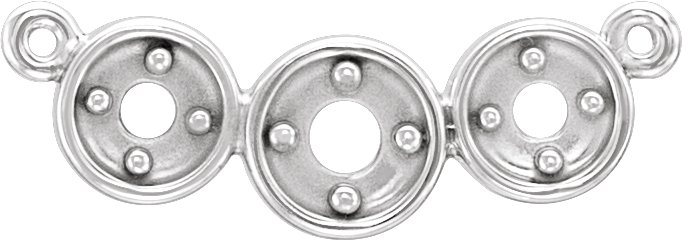 Three-Stone Necklace Center