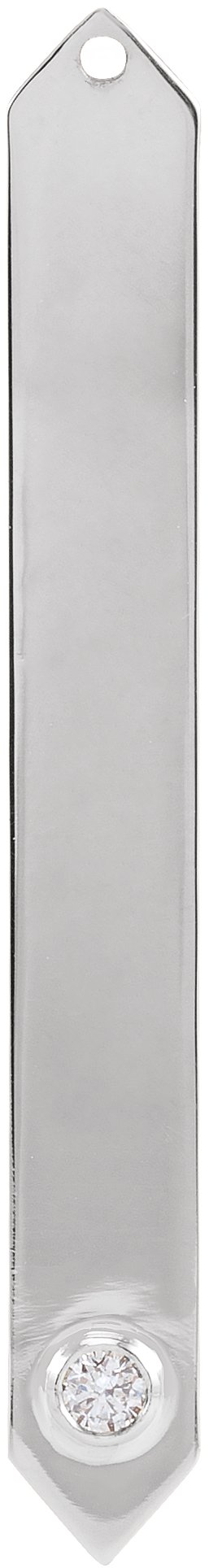 Engravable Bar Dangle