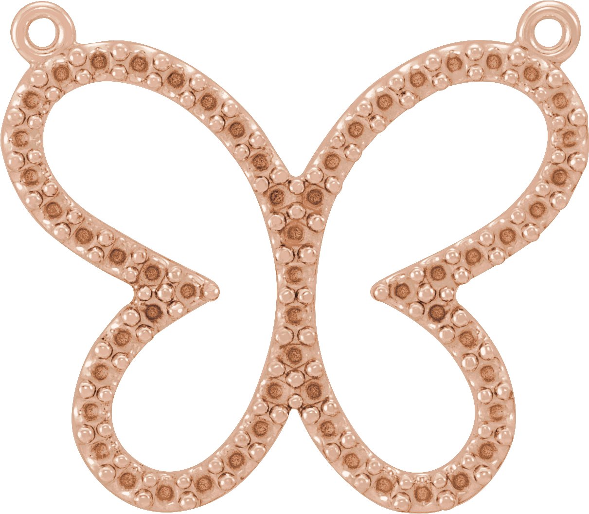Accented Butterfly Necklace Center