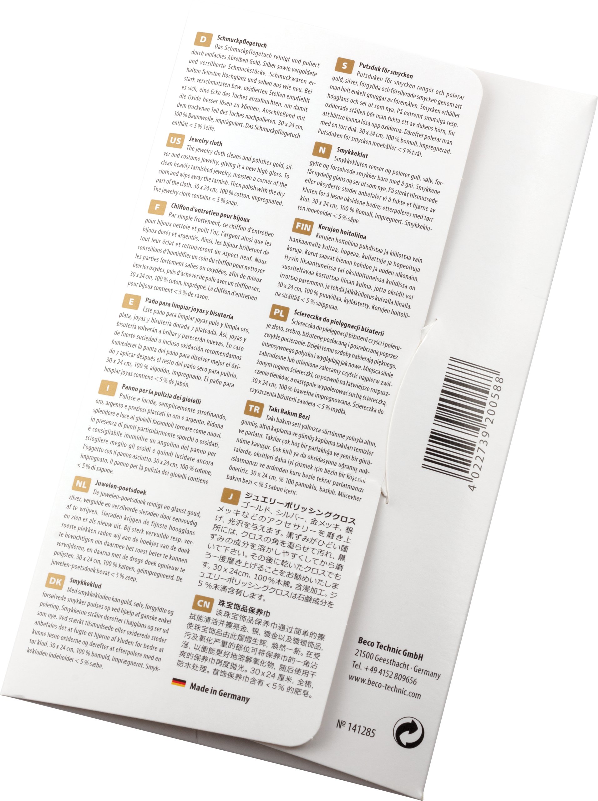 Have a question about Hagerty Jewelry Polishing Cloth (2-Piece)? - Pg 1 - The Home Depot