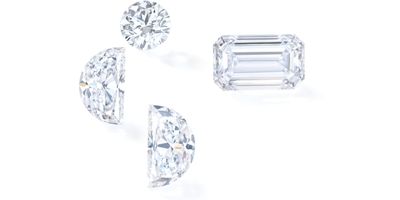 Large Lab-Grown Diamonds without grading report
