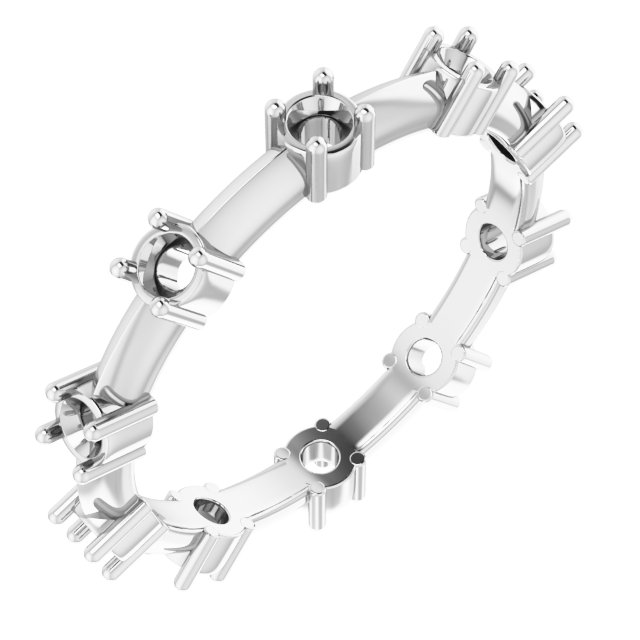 Knife Edge Eternity Band