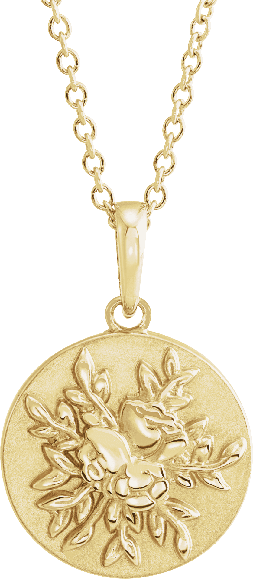 floral necklace