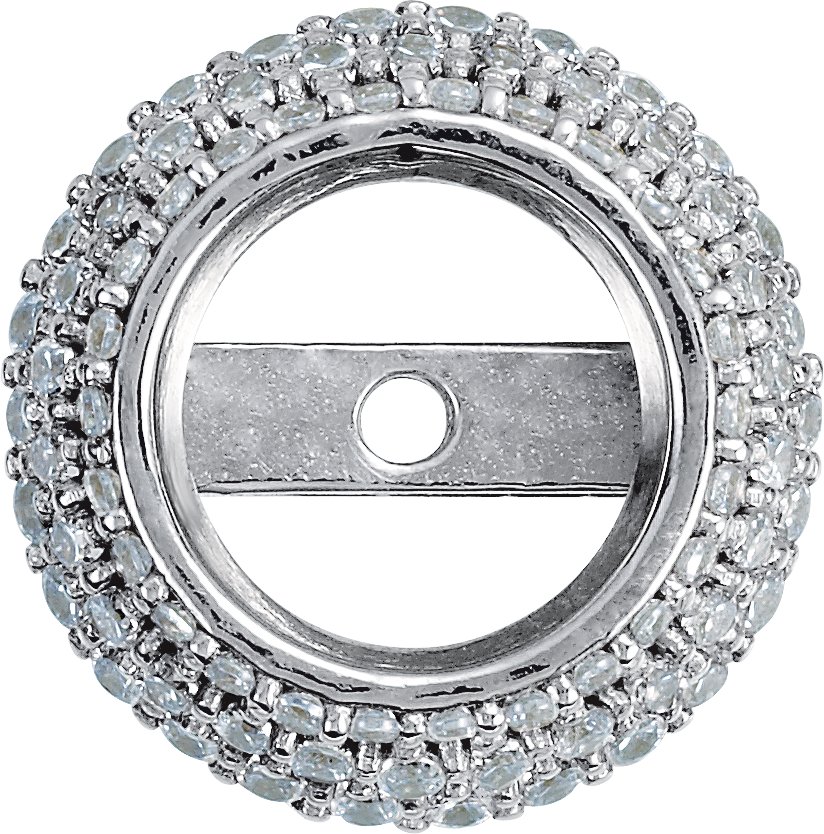 Pavé-Style Halo-Style Trim