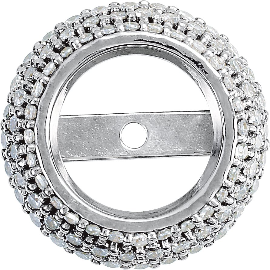 Pavé-Style Halo-Style Trim