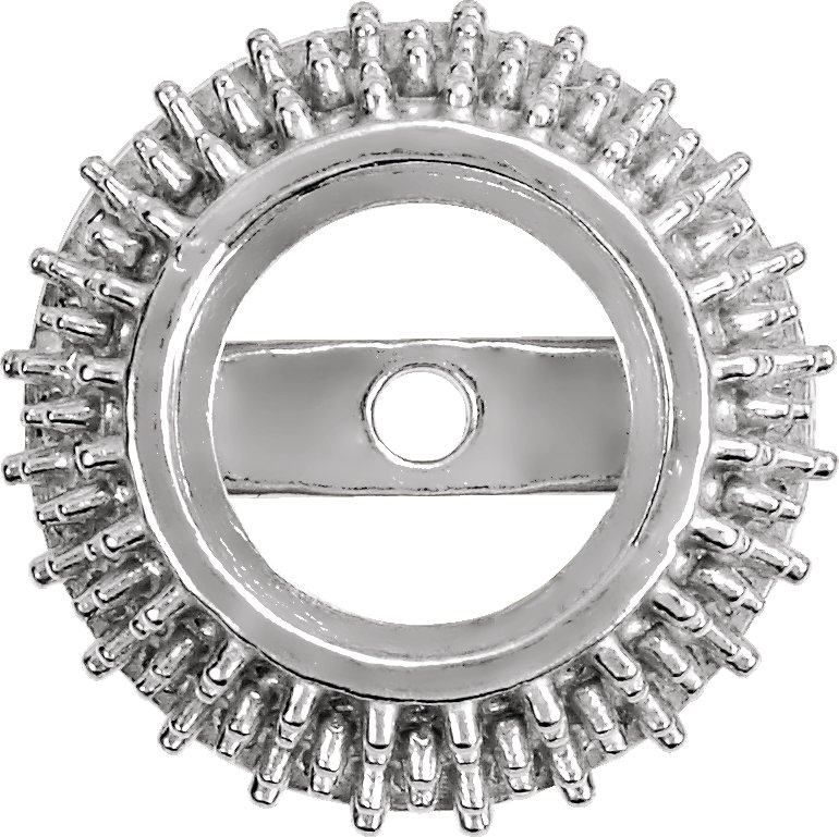Pavé-Style Halo-Style Trim