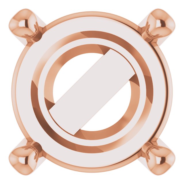 Rose-Cut Earring Setting