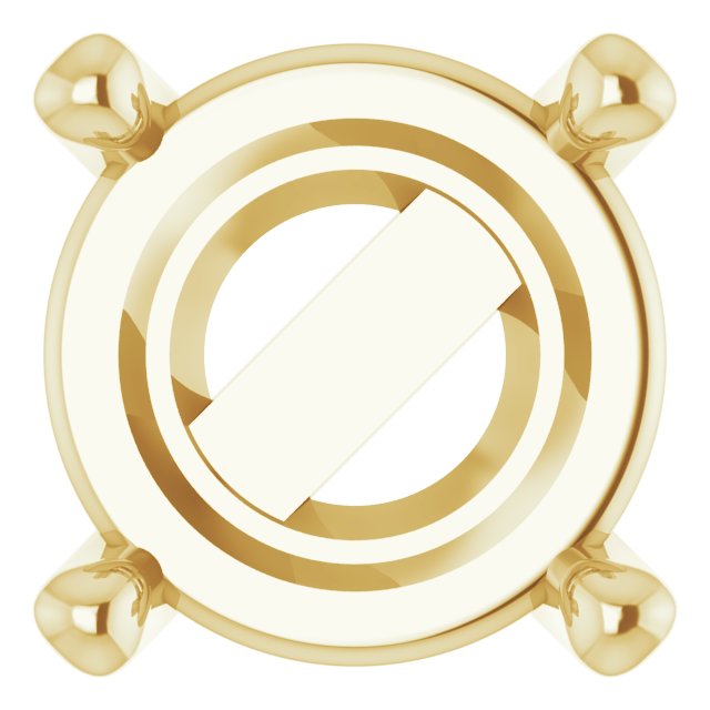 Rose-Cut Earring Setting