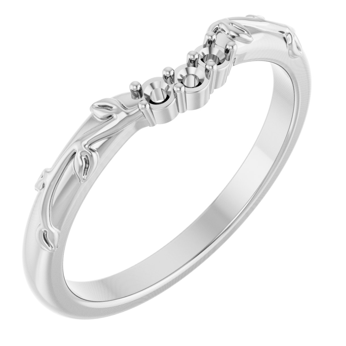 Solitaire Engagement Ring or Band