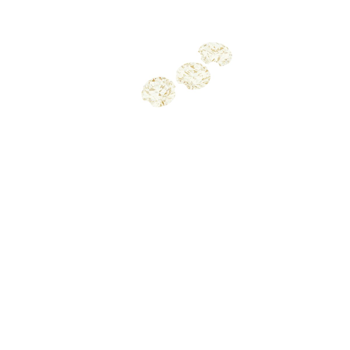 14K Yellow .08 CTW Natural Diamond Matching Band