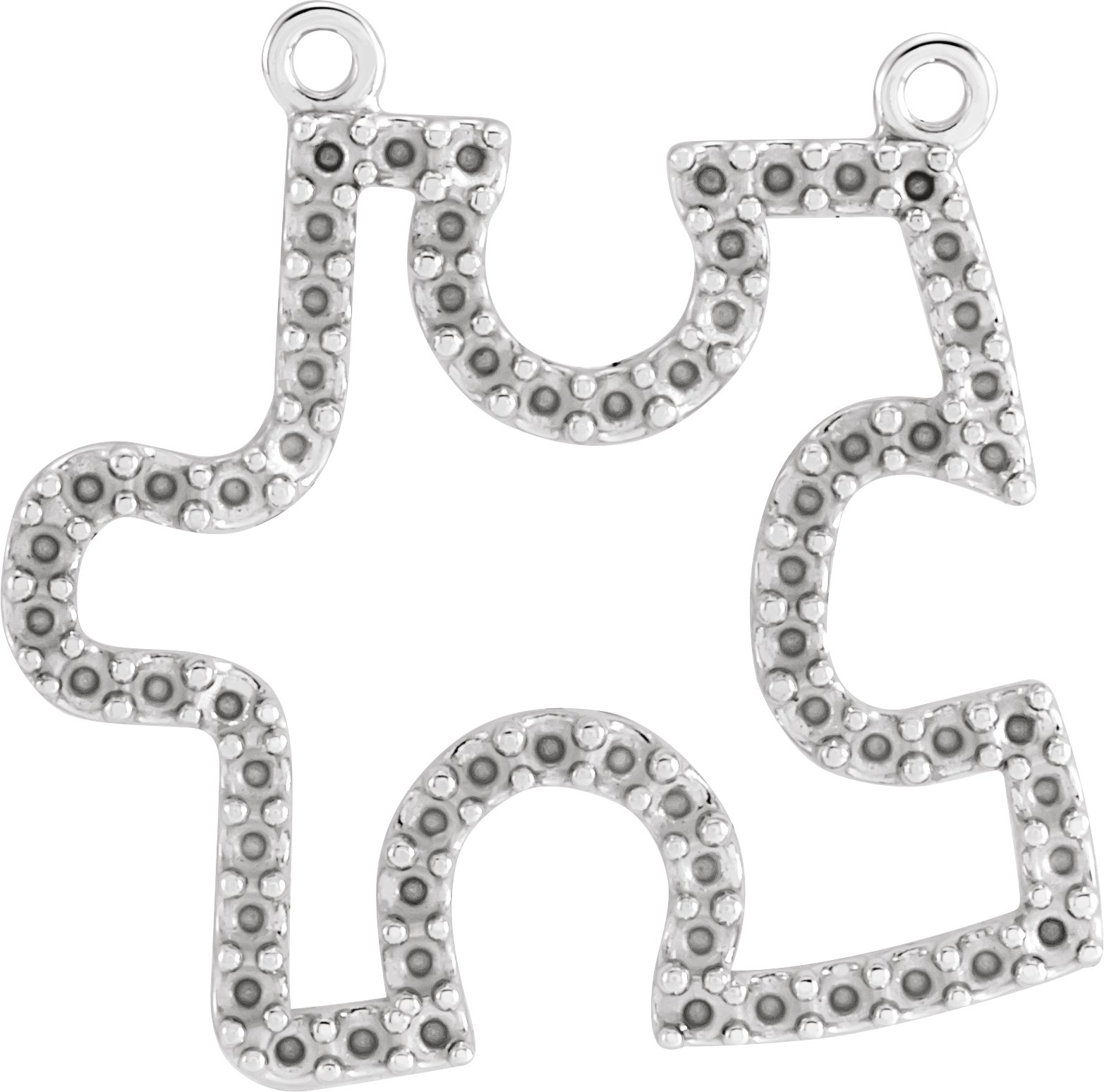 Puzzle Piece Necklace Center