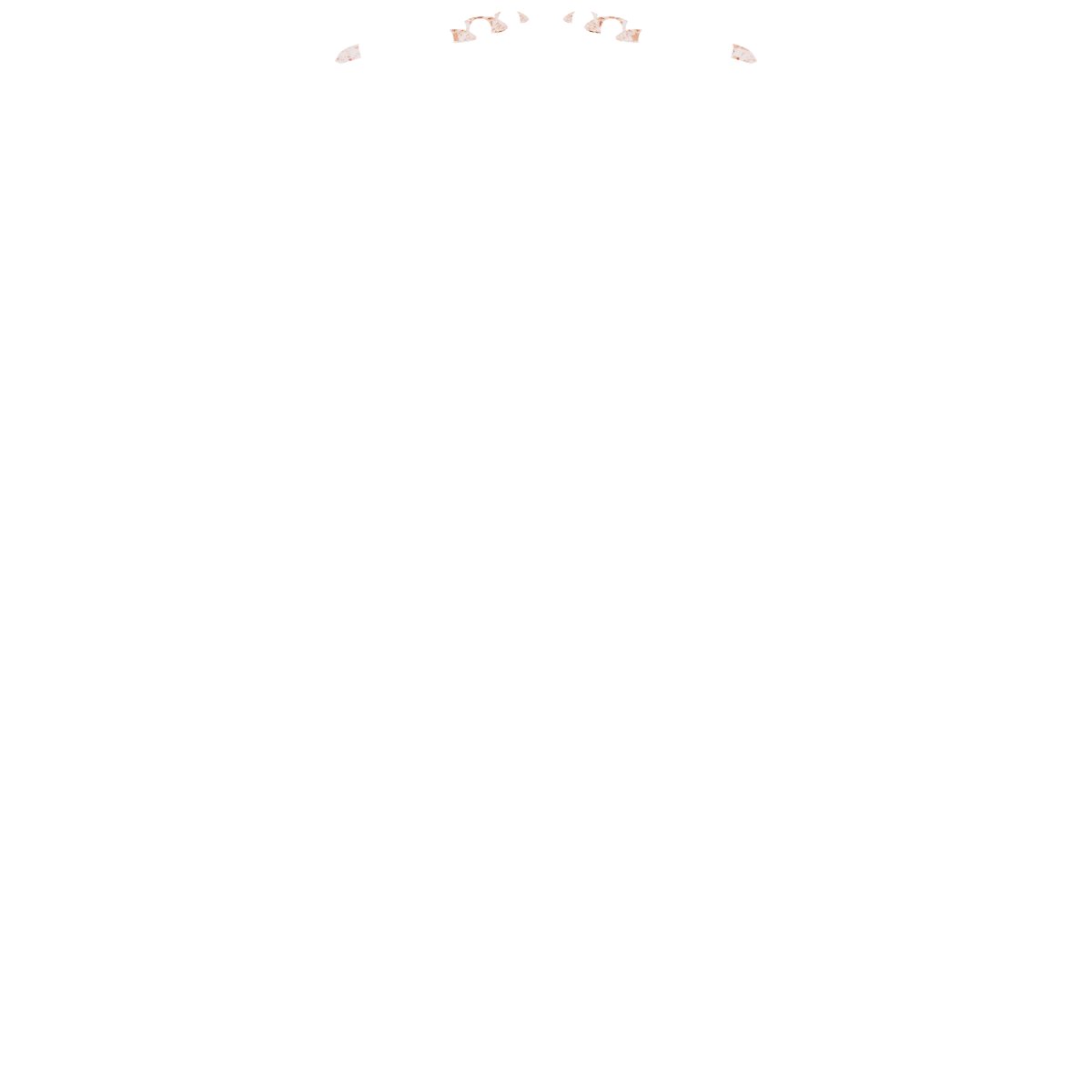 Alternative view of .03 CTW Natural Diamond Contour Band – 14K Rose Gold