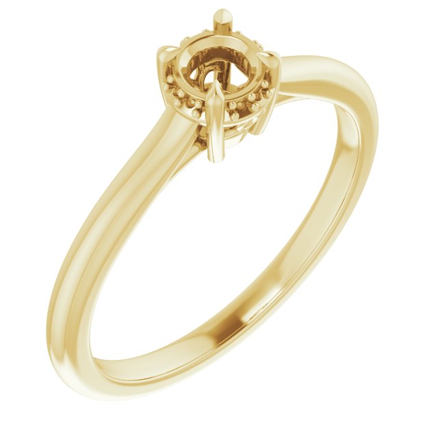 14k Yellow Gold