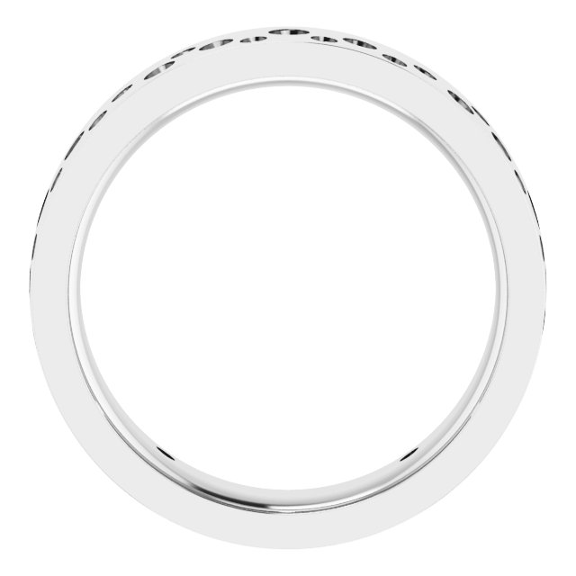 4 mm Round Eternity Band Mounting view 2
