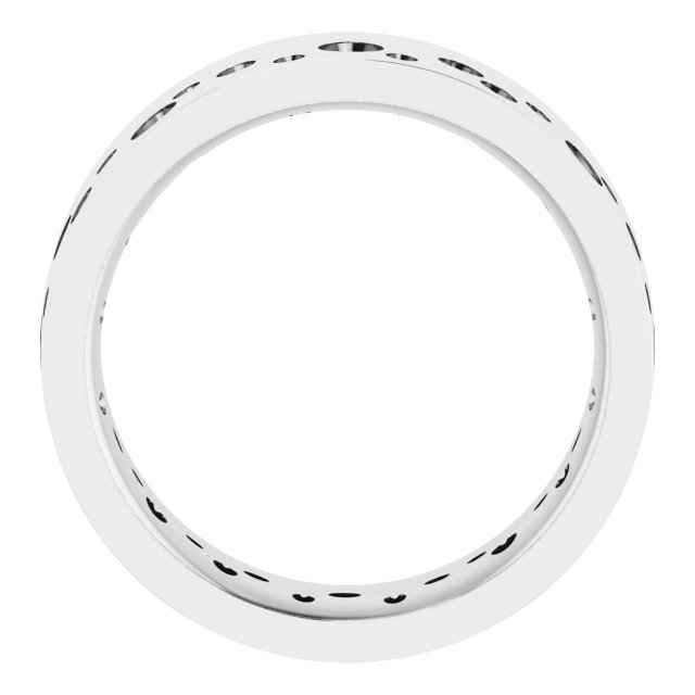 6 mm Round Mens Band Mounting view 2