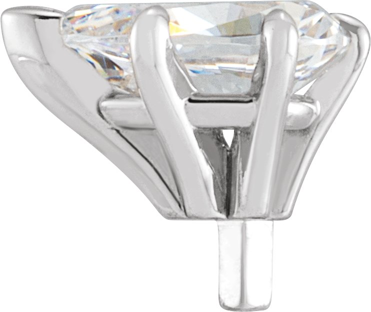Pear 6-Prong V-End Pre-Notched Claw Peg Setting