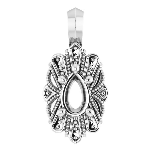 14k White Gold