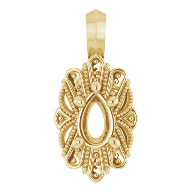 14k Yellow Gold