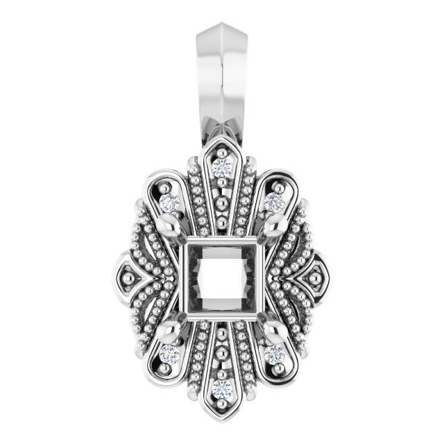 14k White Gold