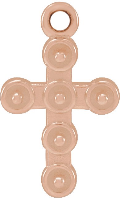 Pearl Cross Dangle