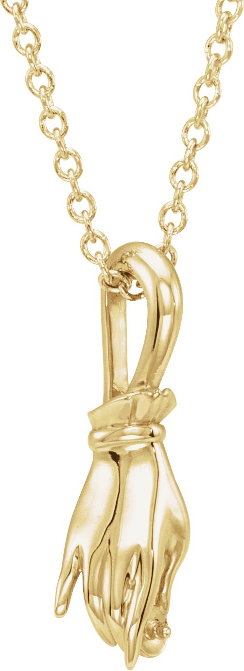 Buddha Hand Necklace or Pendant