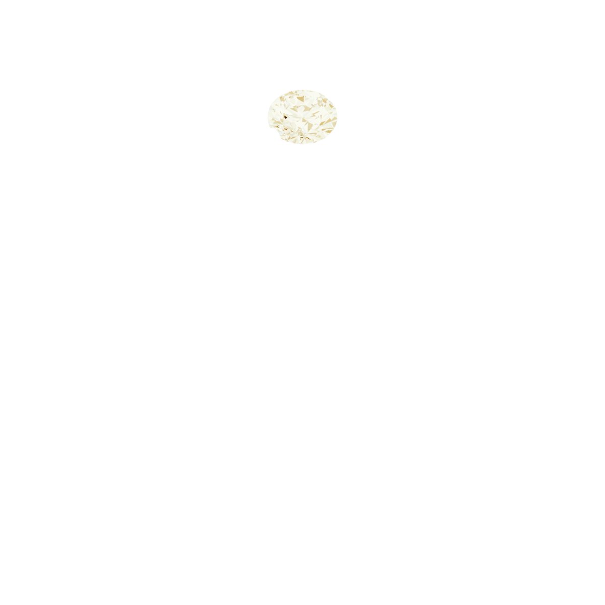 .06 Ct Natural Diamond Knife-Edge Band – 14K Yellow Gold