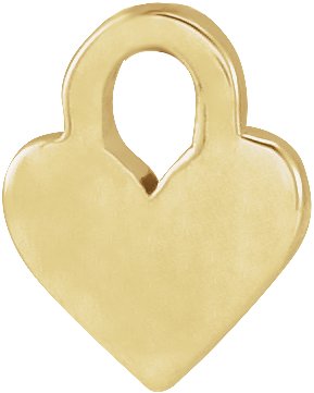 Engravable Heart Dangle