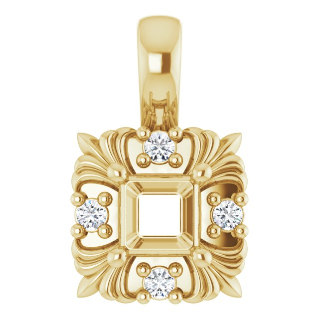 14k Yellow Gold