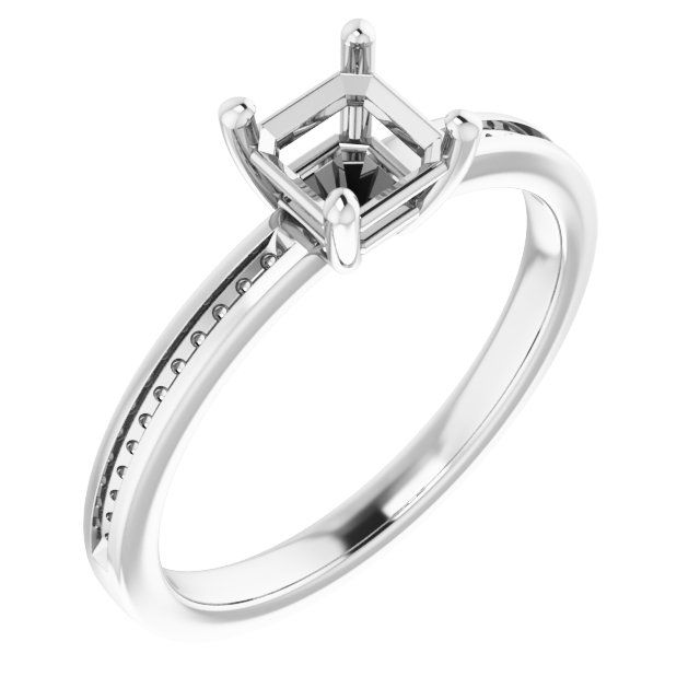 14k White Gold