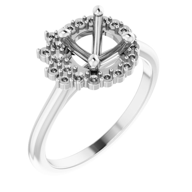 Halo-Style Engagement Ring or Band
