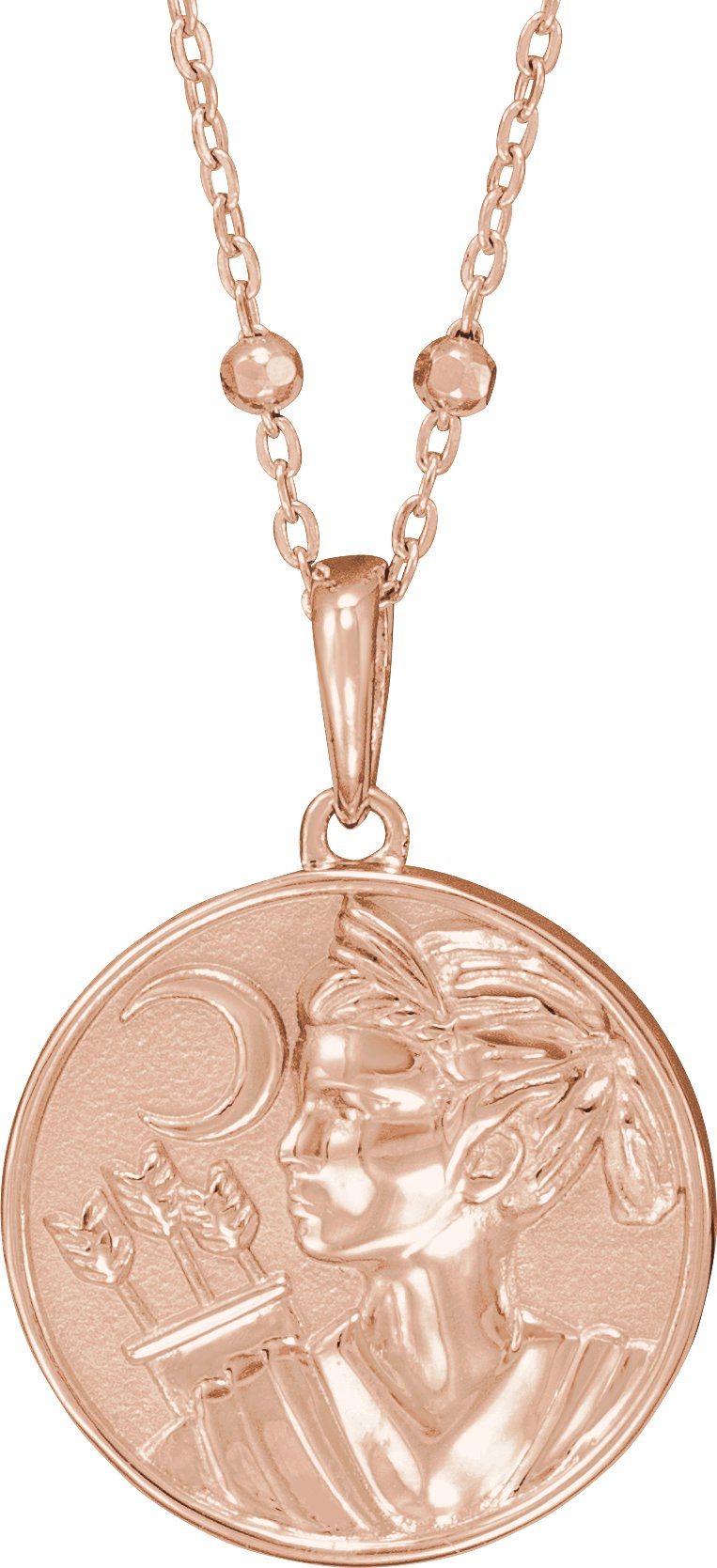 Artemis Coin Necklace or Pendant