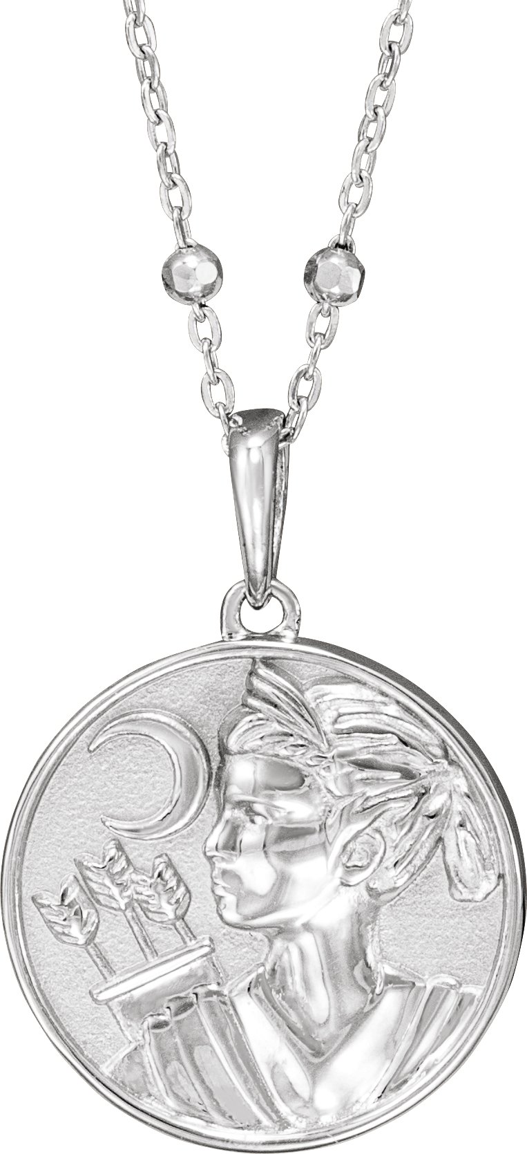 Artemis Coin Necklace or Pendant