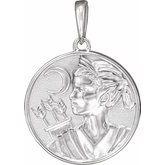 Artemis Coin Necklace or Pendant