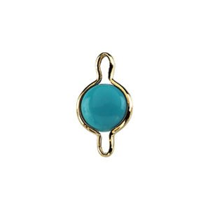 Round Cinch Bezel Link