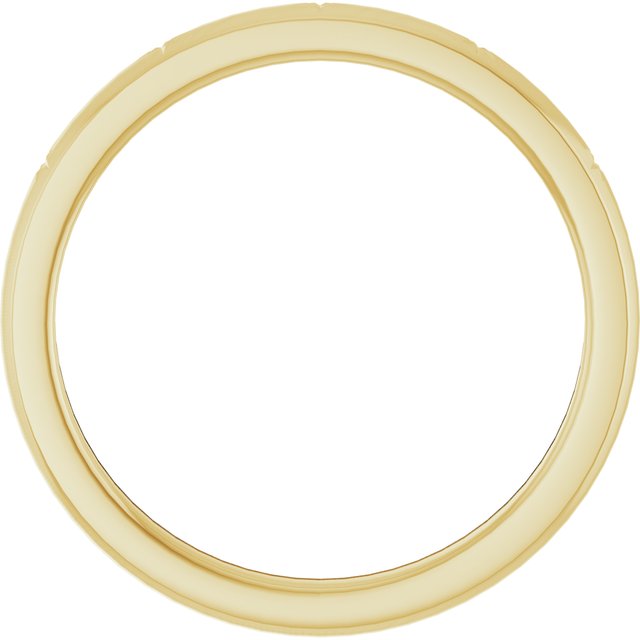10K Yellow Stackable Starburst Ring Size 8.5