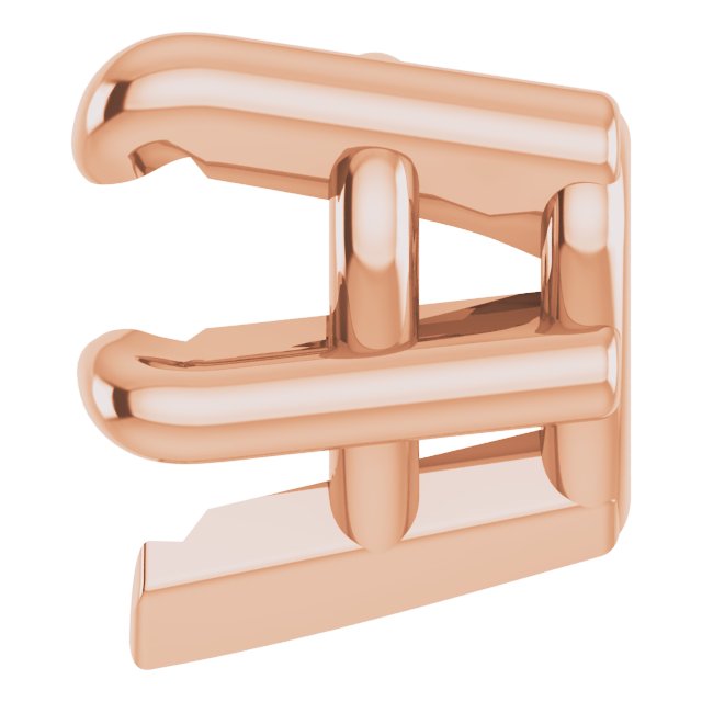 Pre-Notched Claw-Prong Earring Setting