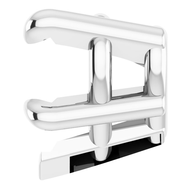 Pre-Notched Claw-Prong Earring Setting