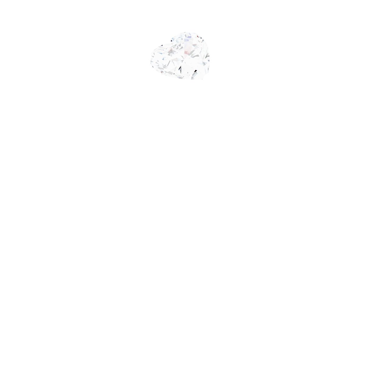 14k White Gold
