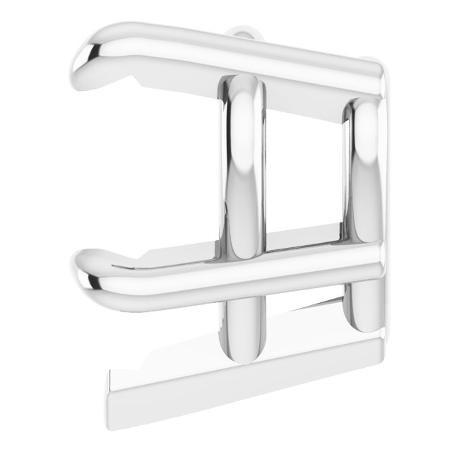 Pre-Notched Claw-Prong Earring Setting