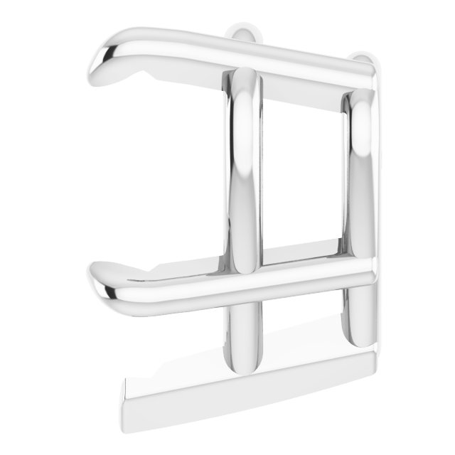 Pre-Notched Claw-Prong Earring Setting