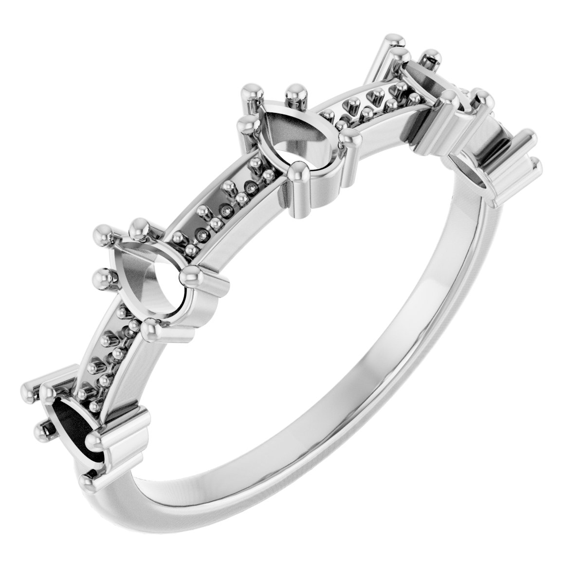 14k White Gold