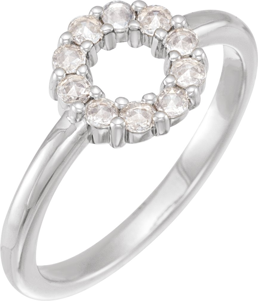 14k White Gold