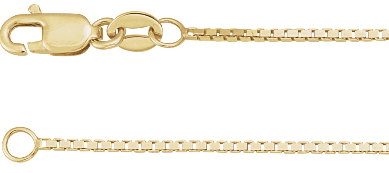 1 mm Box Chain
