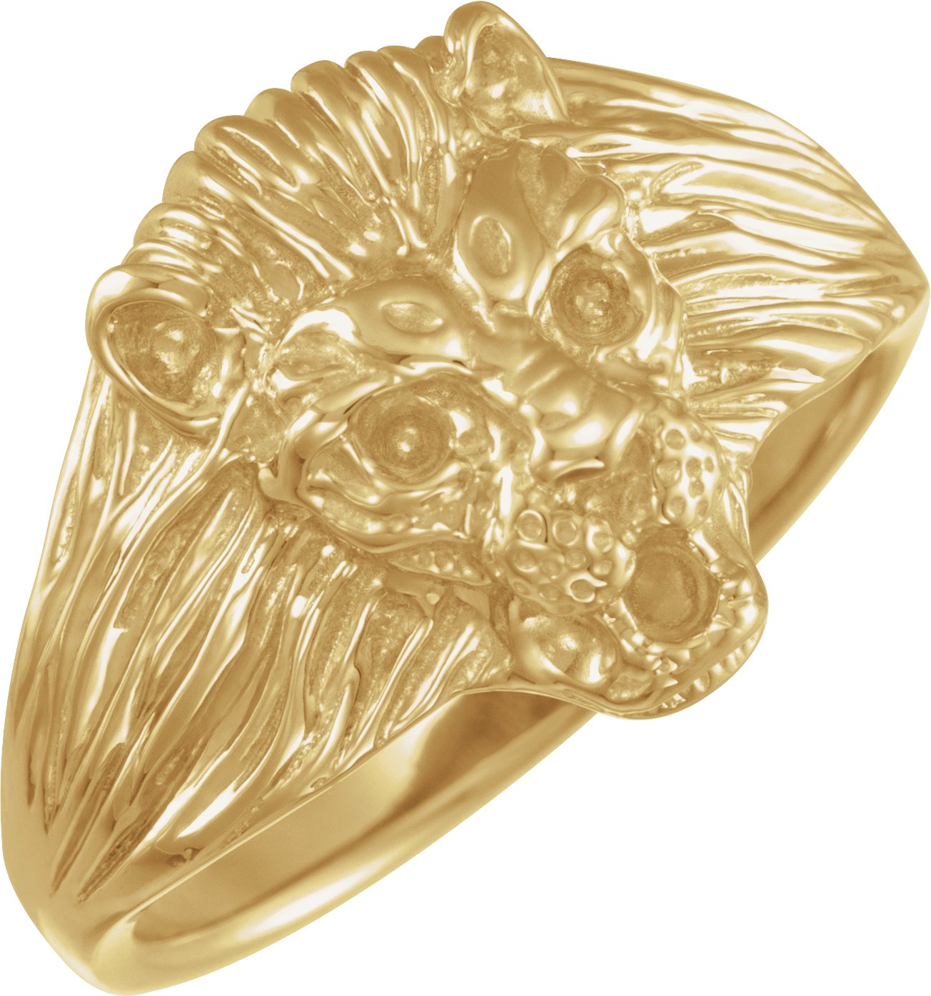 Lion Head Ring