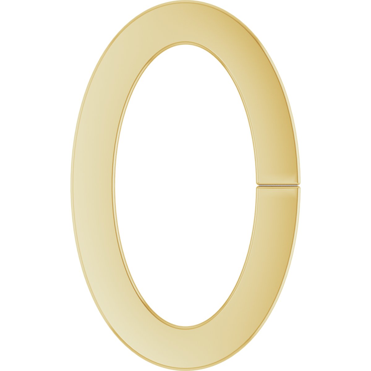 4x2 mm ID Oval Jump Ring with Square Wire