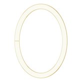 Oval Jump Ring with Square Wire