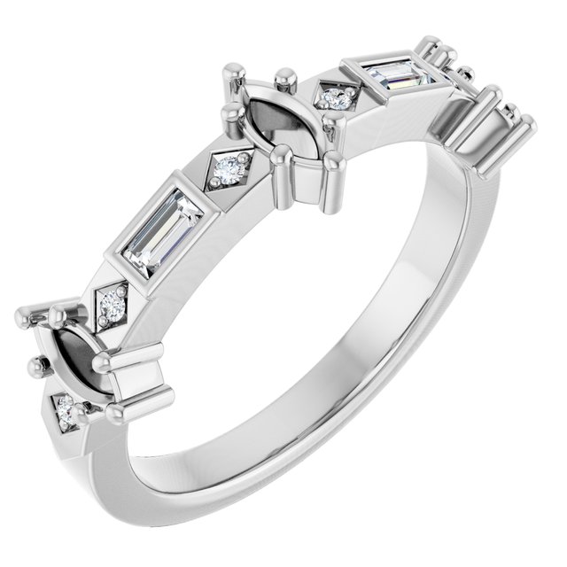 14k White Gold
